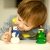 kid with christmas toys