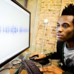 listening to music